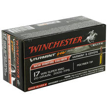 Load image into Gallery viewer, Win Varmint Hv 17wsm 20gr Pt 50-500