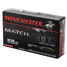 Load image into Gallery viewer, Win Match 308win 168gr Sm Bthp 20-