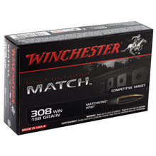 Load image into Gallery viewer, Win Match 308win 168gr Sm Bthp 20-