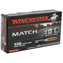 Load image into Gallery viewer, Win Match 338lap 250gr Bthp 20-200