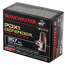 Load image into Gallery viewer, Win Defender 357sig 125gr Jhp 20-200