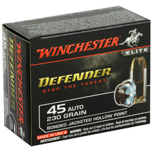 Load image into Gallery viewer, Win Defender 45acp 230gr Jhp 20-200