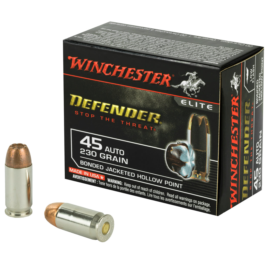 Win Defender 45acp 230gr Jhp 20-200