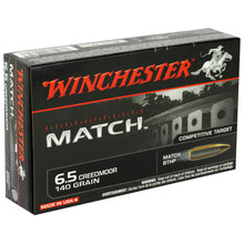Load image into Gallery viewer, Win Match 6.5 Creedmoor Bthp 20-200