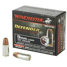Load image into Gallery viewer, Win Defender 9mm 147gr Jhp 20-200