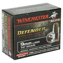 Load image into Gallery viewer, Win Defender 9mm 147gr Jhp 20-200