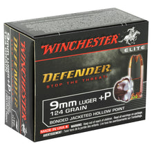 Load image into Gallery viewer, Win Defender 9mm+p 124gr Jhp 20-200