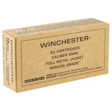 Load image into Gallery viewer, Win Service Grade 9mm 115gr 50-500