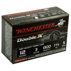 Win Dbl X Hv Trky 12ga 3" #5 10-100