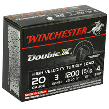 Load image into Gallery viewer, Win Dbl X Hv Trky 20ga 3&quot; #4 10-100