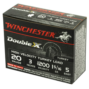 Win Dbl X Hv Trky 20ga 3" #5 10-100