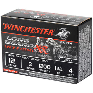 Win Lb Xr Trky 12ga 3" #4 10-100