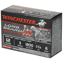 Load image into Gallery viewer, Win Lb Xr Trky 12ga 3&quot; #6 1.75oz 10-