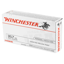 Load image into Gallery viewer, Win Usa 357sig 125gr Jhp 50-500