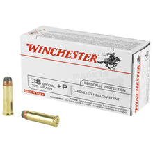 Load image into Gallery viewer, Win Usa 38spl+p 125gr Jhp 50-500