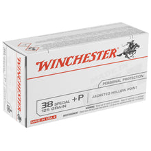 Load image into Gallery viewer, Win Usa 38spl+p 125gr Jhp 50-500