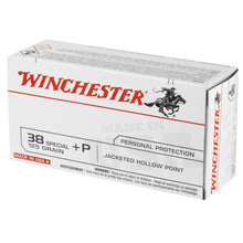 Load image into Gallery viewer, Win Usa 38spl+p 125gr Jhp 50-500