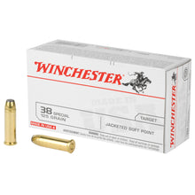 Load image into Gallery viewer, Win Usa 38spl 125gr Jsp 50-500
