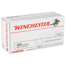 Load image into Gallery viewer, Win Usa 38spl 125gr Jsp 50-500