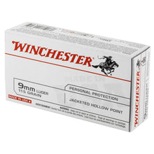 Load image into Gallery viewer, Win Usa 9mm 115gr Jhp 50-500