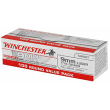 Load image into Gallery viewer, Win Usa 9mm 115gr Fmj 100-1000