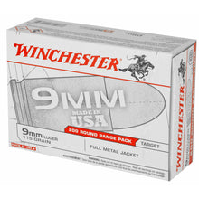 Load image into Gallery viewer, Win Usa 9mm 115gr Fmj 200-1000