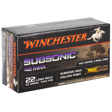 Load image into Gallery viewer, Win 42 Max 22lr 42gr Subson 50-5000