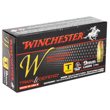 Load image into Gallery viewer, Win W Train 9mm 147gr Fmj 50-500