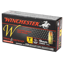 Load image into Gallery viewer, Win W Train 9mm 147gr Fmj 50-500