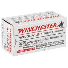 Load image into Gallery viewer, Win Wildcat 22lr 40gr Lrn 50-5000