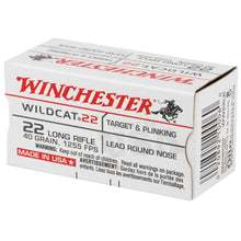 Load image into Gallery viewer, Win Wildcat 22lr 40gr Lrn 50-5000