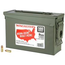 Load image into Gallery viewer, Win Usa 9mm 115gr Fmj Can 500-1000