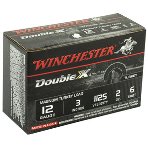 Win Dbl X Mag Trky 12ga 3" #6 10-100