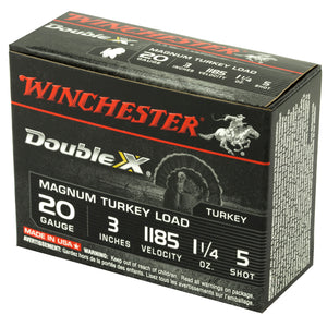 Win Dbl X Mag Trky 20ga 3" #5 10-100