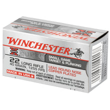 Load image into Gallery viewer, Win Sprx 22lr Hv 40gr Cprn 50-5000