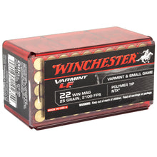Load image into Gallery viewer, Win Varmint Lf 22wmr 25gr Ntx 50-