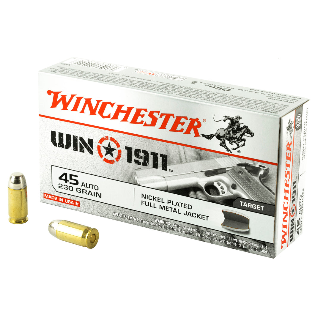 Win 1911 45acp 230gr Fmj 50-500