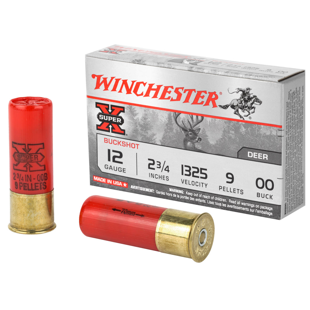 Win Superx 12ga 2.75 00bk 9pel 5-250