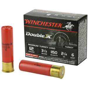 Win Dbl X Mag Trky 12ga 3.5" #6 10-