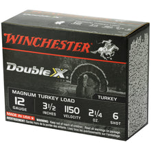 Load image into Gallery viewer, Win Dbl X Mag Trky 12ga 3.5&quot; #6 10-