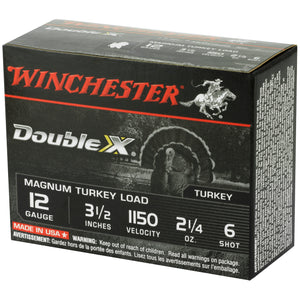 Win Dbl X Mag Trky 12ga 3.5" #6 10-