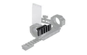 Warne Prec Mnt 90 Deg Acc Rail Blk